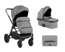 Kikka Boo Бебешка количка 2в1 Tiffany Light Grey