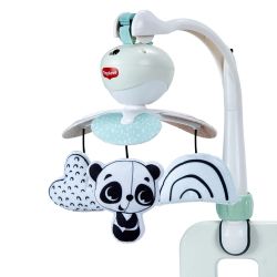 Tiny love Музикална въртележка Take Along Mobile 3 в 1 Black&White Décor