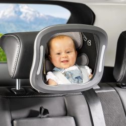 Reer Огледало за обратно виждане BabyView LED 