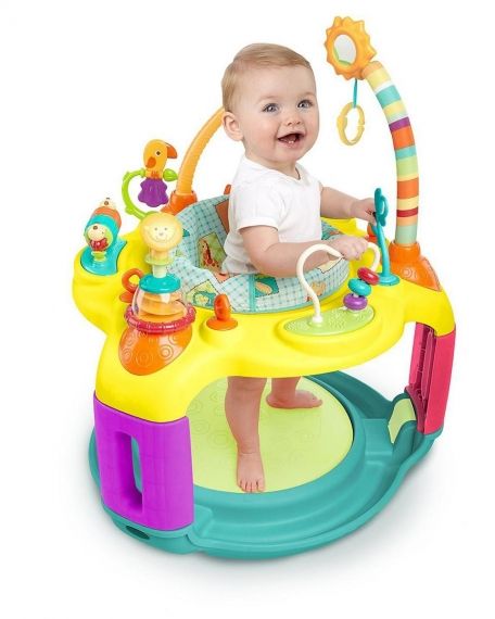 Bright Starts Бебешки център за игра Springin' Safari™ Bounce-A-Round™