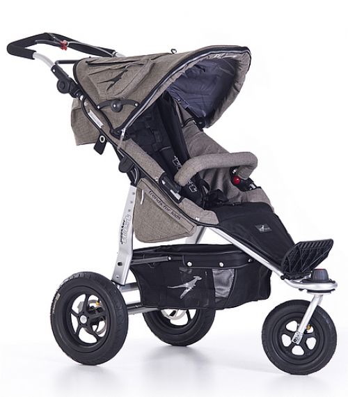Бебешка комбинирана количка TFK JOGGSTER Twist Premium line Меланж Светло кафяво