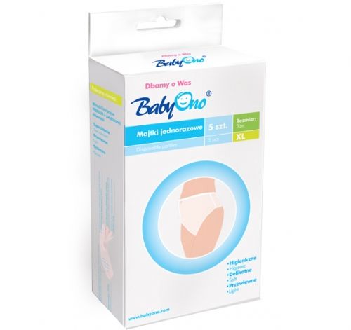 BabyOno - Еднократни бикини 5бр. размер L