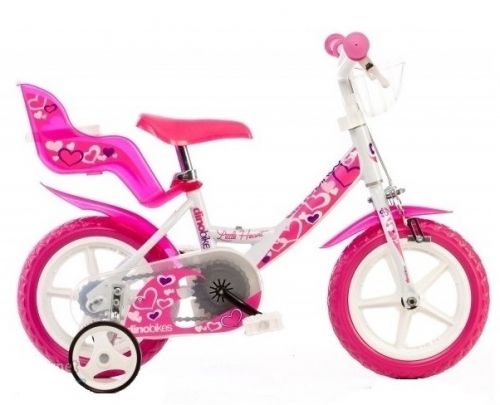 Детски велосипед Dino Bikes Little Heart 12" 