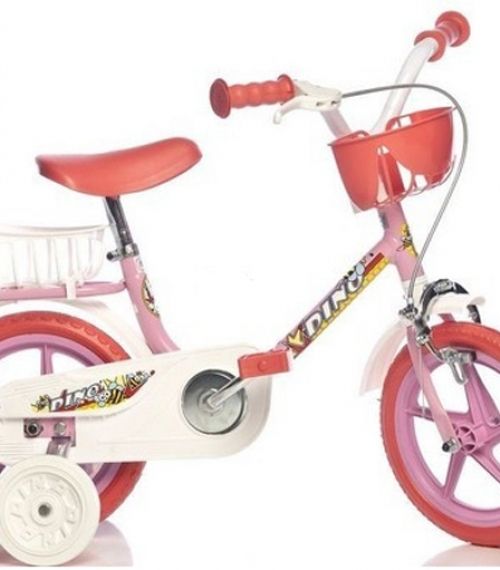 Детски велосипед Dino Bikes 10" Розово