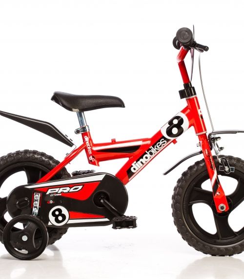 Детски велосипед Dino Bikes 12"  Червено