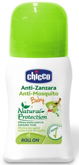 Chicco Рол-он против комари, 60 мл. Zanza No Natural Protection