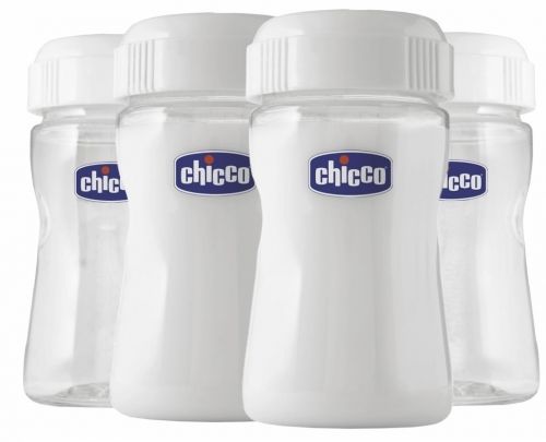Chicco - Контейнери за кърма 4 бр.