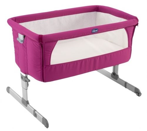 Chicco Бебешко сгъваемо легло Next 2 Me Fuchsia