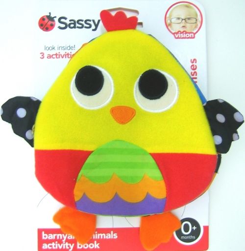 Бебешка занимателна книжка Sassy *Пиленце*