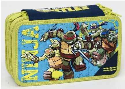 Auguri Preziosi - Несесер с аксесоари и три ципа TMNT 2015