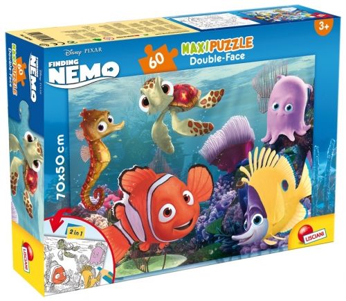 Детски Maxi пъзел 2в1 NEMO Немо Lisciani 60 части