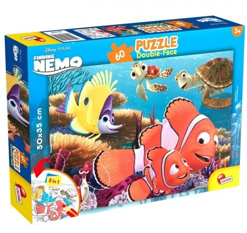 Детски пъзел 2в1 Немо NEMO Lisciani 60 части