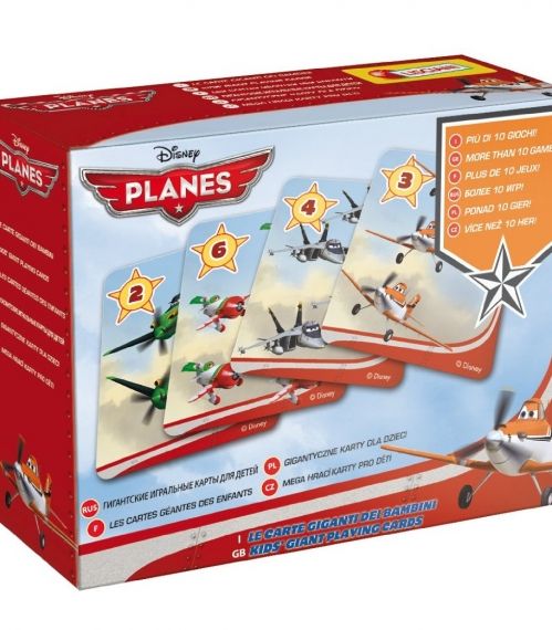Детски игрални карти Самолети Planes Lisciani