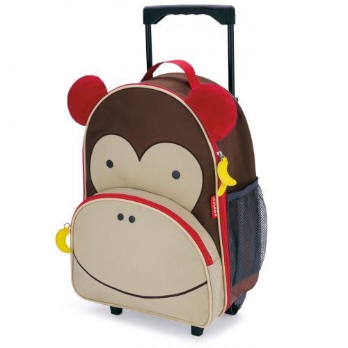 Skip Hop  - Детска чанта на колела Zoo Luggage - Маймунка 