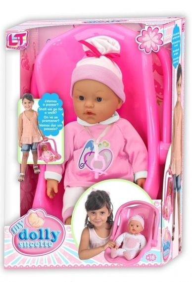 Loko Toys - Кукла със столче за кола