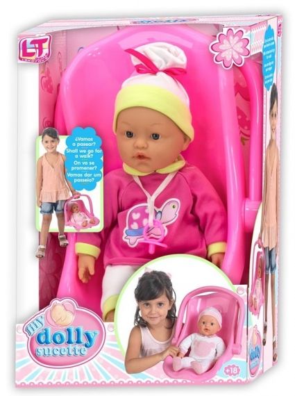 Loko Toys - Кукла със столче за кола