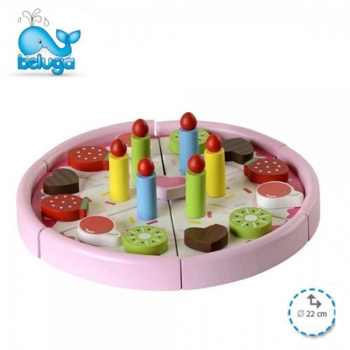Beluga - Дървена играчка *Торта*