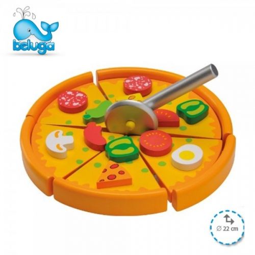 Beluga - Дървена играчка *Пица*