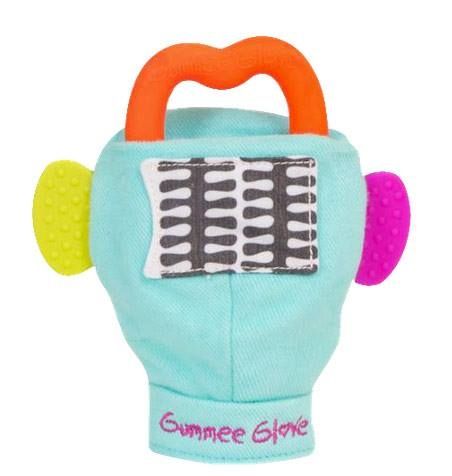 Gummee Glove - Ръкавичка гризалка синя