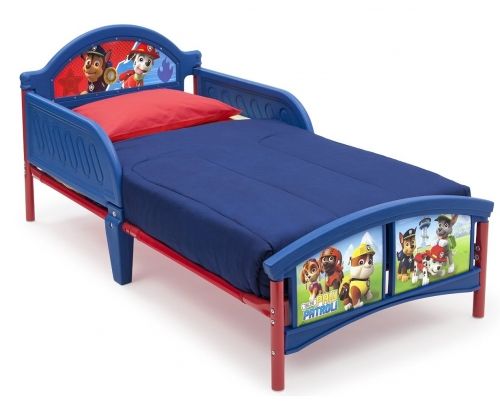 Delta Children Детско легло Paw Patrol с 3D изображение на таблата