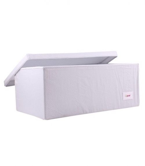 Голяма кутия за детски играчки и аксесоари Minene Сиви точки + райе