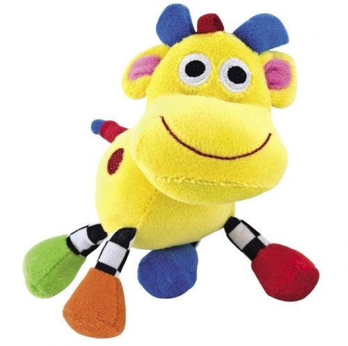 Canpol - Мека дрънкаща играчка *Crazy Animals* 3м+ жирафче