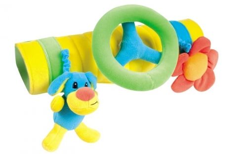 Canpol - Мека играчка за количка *Кормило* 0м+ зелено