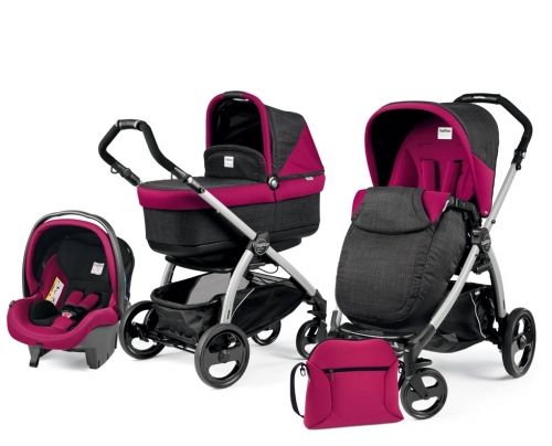 Бебешка количка 3в1 Peg Perego BOOK PLUS Modular Pop Up Fleur 2016