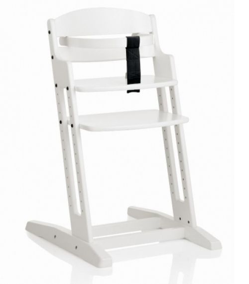 BabyDan Детско столче за хранене DanChair White