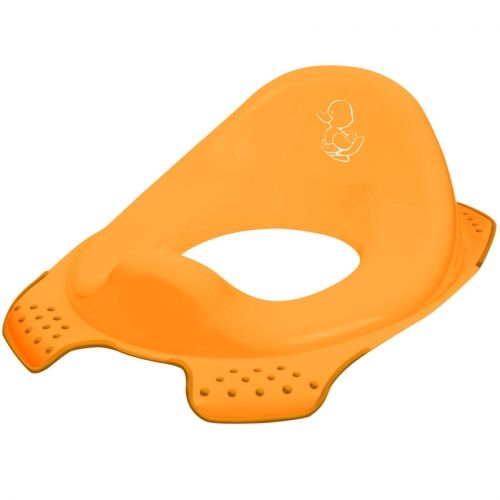 Анатомична приставка за тоалетна чиния Bertoni Lorelli LITTLE DUCK - Оранжево