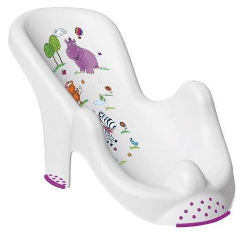 Подложка за къпане на бебе Bertoni Lorelli HIPPO - Бяло