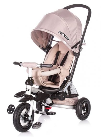 Детска триколка със сенник Chipolino НЕКСУС Бежово