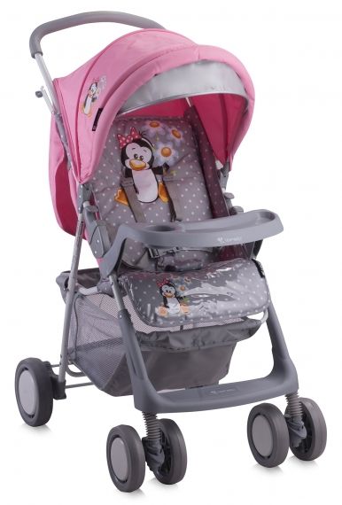 Лятна бебешка количка STAR Bertoni Lorelli Pink Penguin 2016 