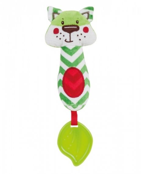 Canpol - Мека играчка с пищялка *Forest Friends* 0м+ зелен