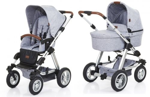 ABC Design - Бебешка количка 2 в 1 Viper 4 Graphite Grey 2017
