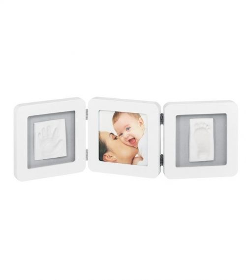 BabyART Отпечатък за ръчичка и краче PRINT FRAME Modern Trendy White