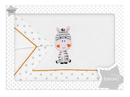 Interbaby - Бебешки спален комплект от 3 части за количка *Jungle* 55x85см