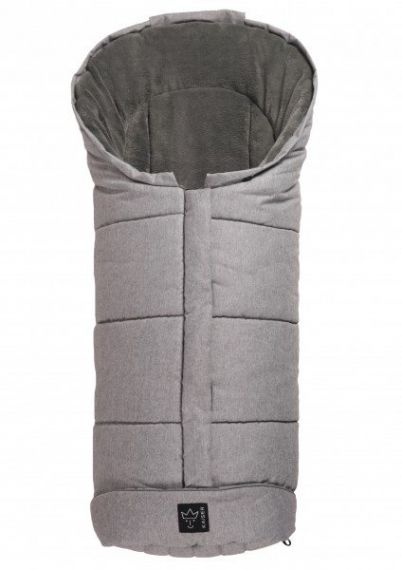 Универсално термо чувалче за бебешка количка KAISER Jooy Melange Light Grey 