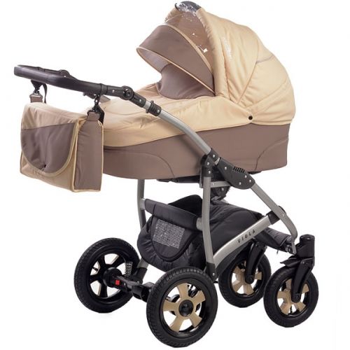 Бебешка комбинирана количка 2в1 DIZAIN BABY Viola New Violet