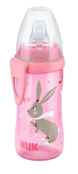NUK Чаша Active Cup 300мл. силиконов накрайник 12+ м.