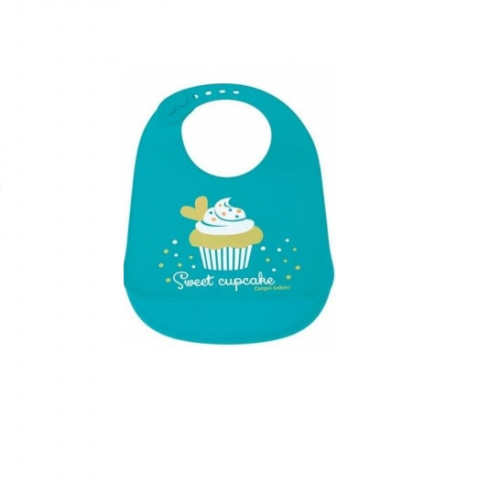 Canpol - Силиконов лигавник *Sweet cupcake* 4м+