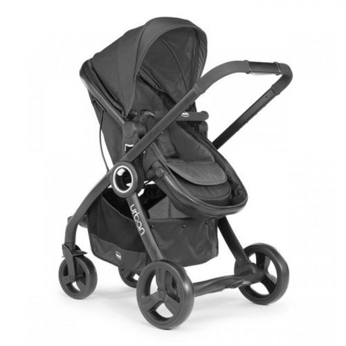 Chicco - Бебешка комбинирана количка URBAN Black