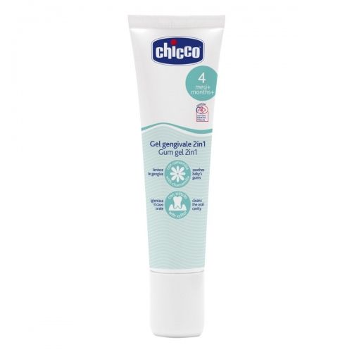 Chicco - Успокояващ гел за венци с лайка 4+м - 30 мл