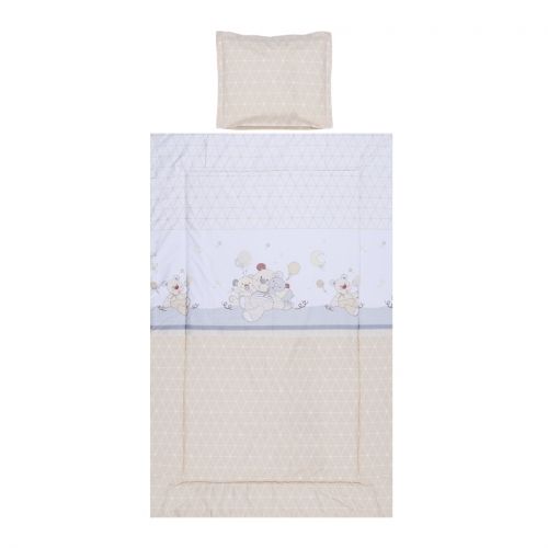Бебешки спален комплект Bertoni Lorelli Beige Bear Toys 3 части 