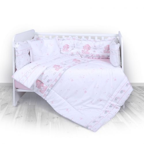 Бебешки спален комплект Bertoni Lorelli Lily My Baby Pink 60х120 см. 