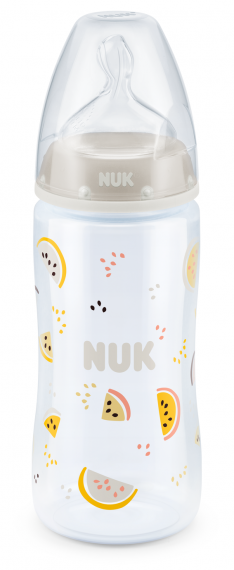 NUK FC РР шише 300мл със силиконов биберон - Бежово 