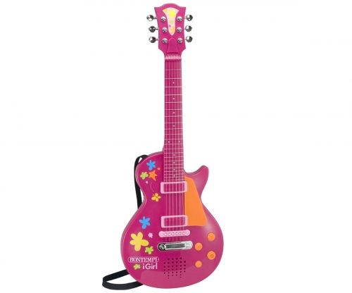 Bontempi  - Електронна рок китара *Spanish Pink Guitar*
