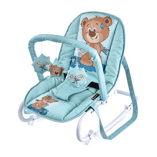 Бебешки шезлонг Bertoni Lorelli Top Relax Gren Cute Bear 2018