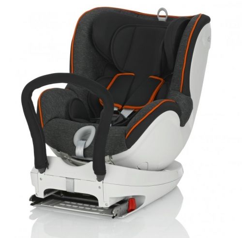 Столче за кола (0-18 кг) Britax Romer DualFix Black Marble 