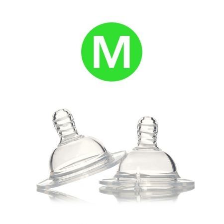 Twistshake Anti-Colic биберон за хранене размер M 2 бр.